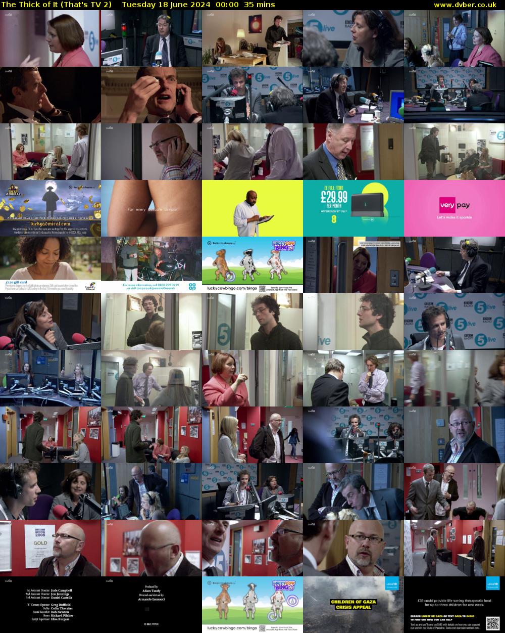 The Thick of It (That's TV 2) Tuesday 18 June 2024 00:00 - 00:35