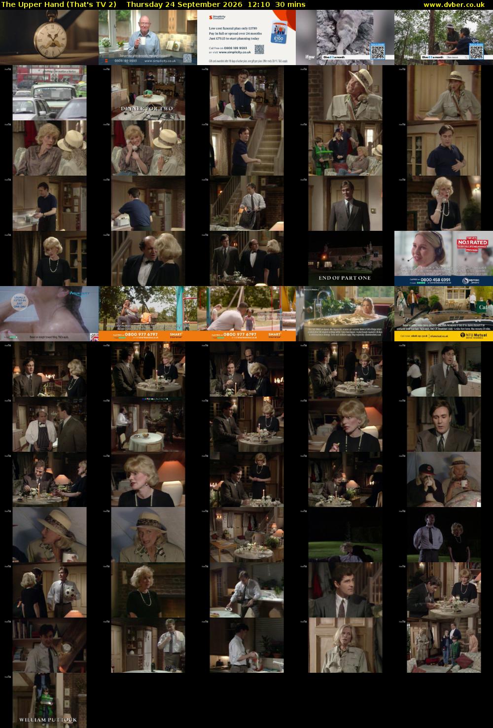 The Upper Hand (That's TV 2) Thursday 24 September 2026 12:10 - 12:40