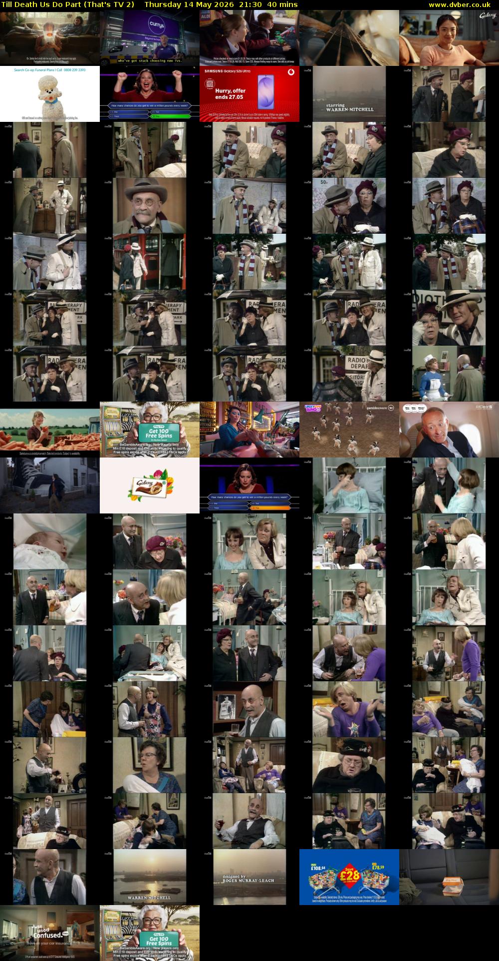 Till Death Us Do Part (That's TV 2) Thursday 14 May 2026 21:30 - 22:10