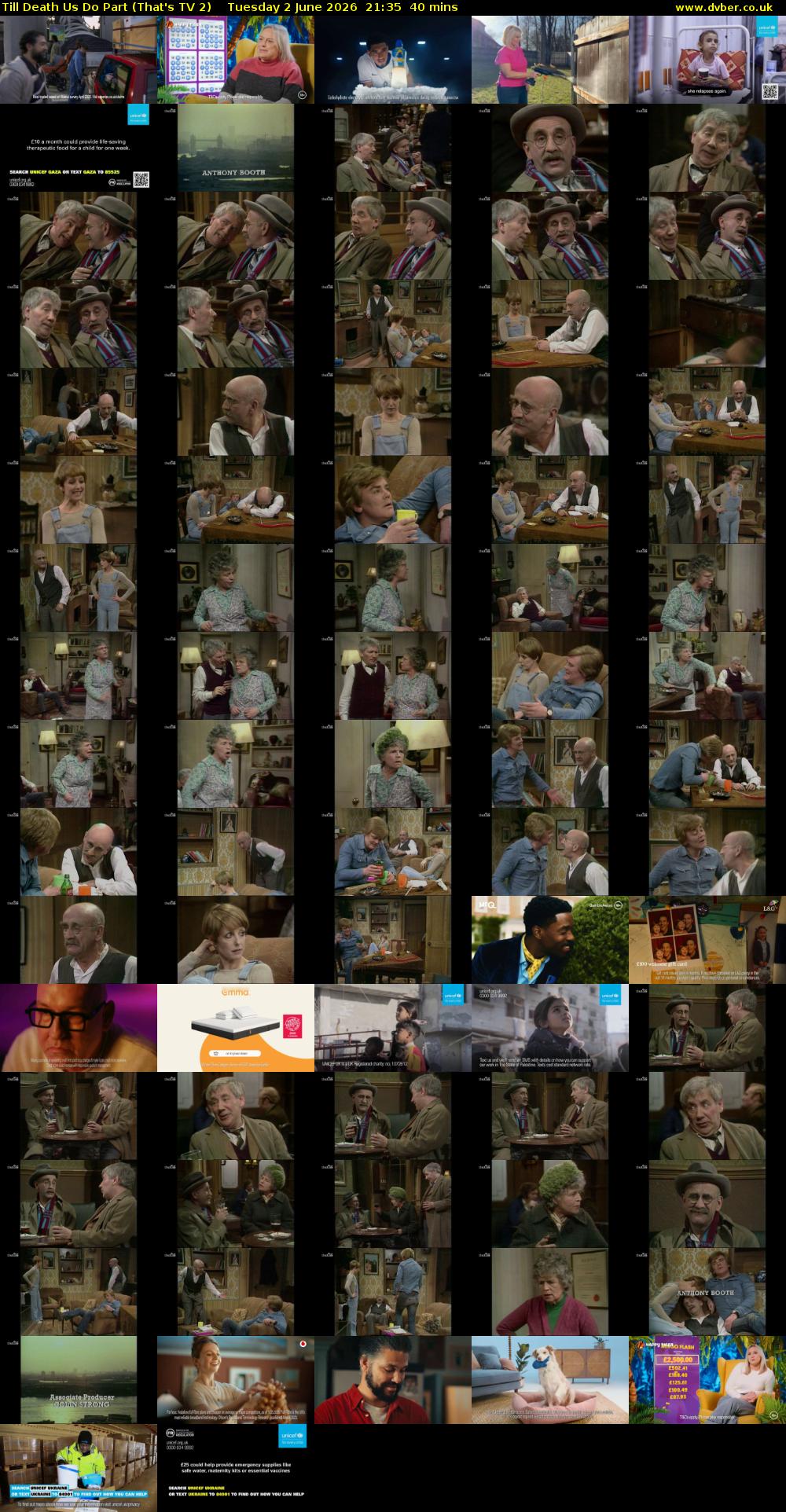 Till Death Us Do Part (That's TV 2) Tuesday 2 June 2026 21:35 - 22:15