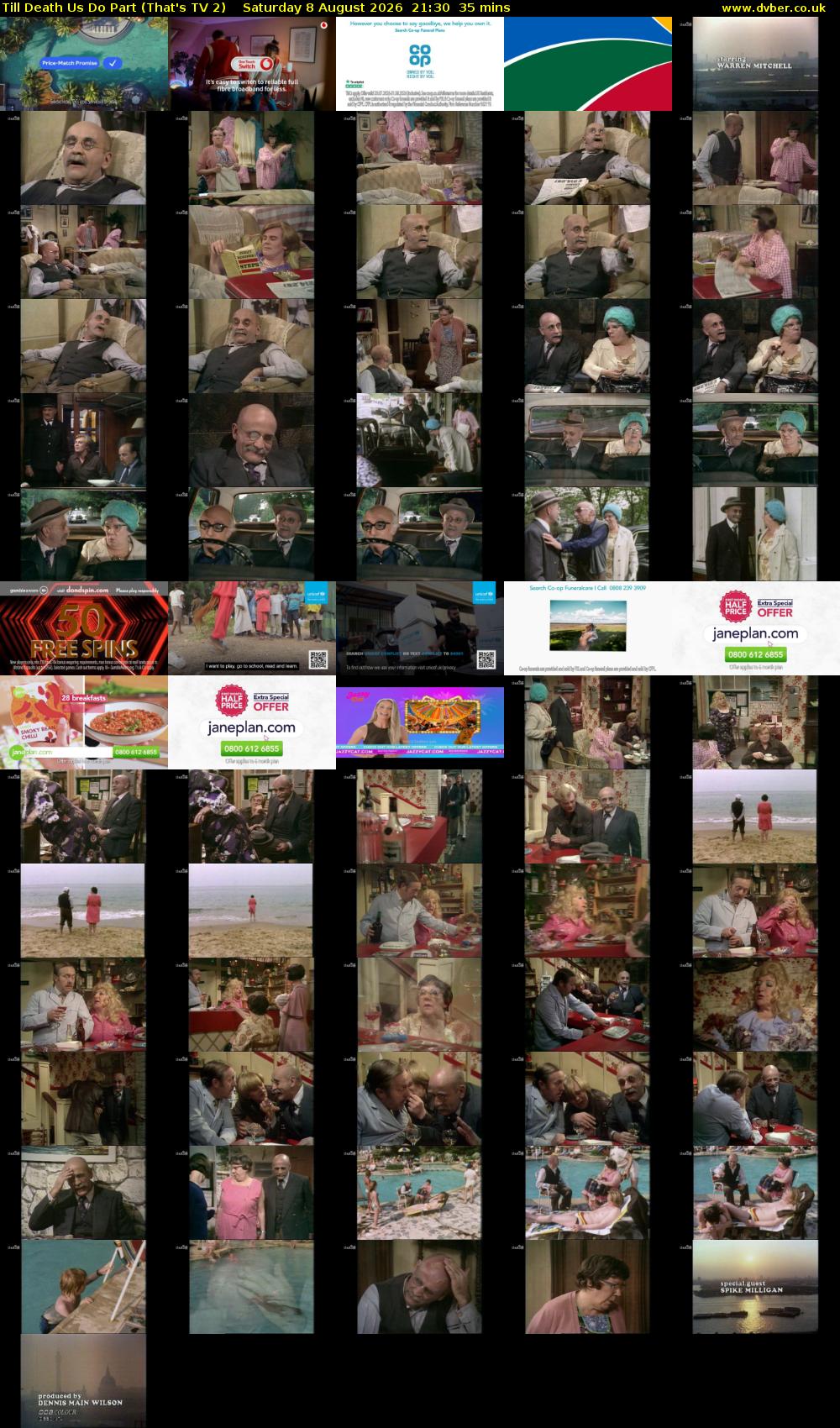 Till Death Us Do Part (That's TV 2) Saturday 8 August 2026 21:30 - 22:05