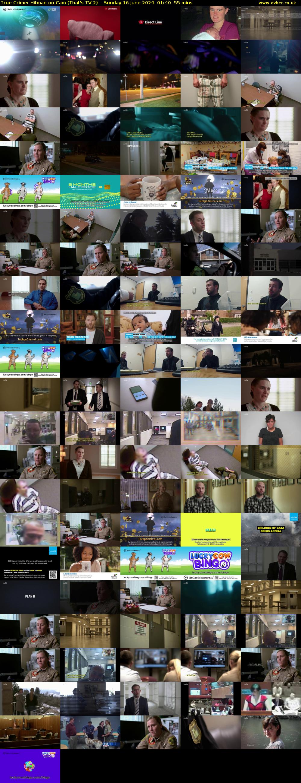 True Crime: Hitman on Cam (That's TV 2) Sunday 16 June 2024 01:40 - 02:35