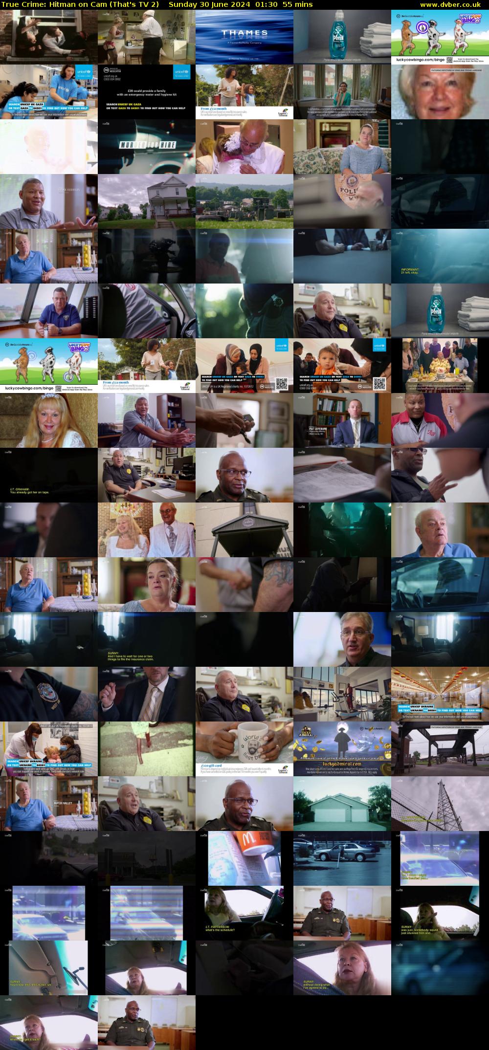 True Crime: Hitman on Cam (That's TV 2) Sunday 30 June 2024 01:30 - 02:25