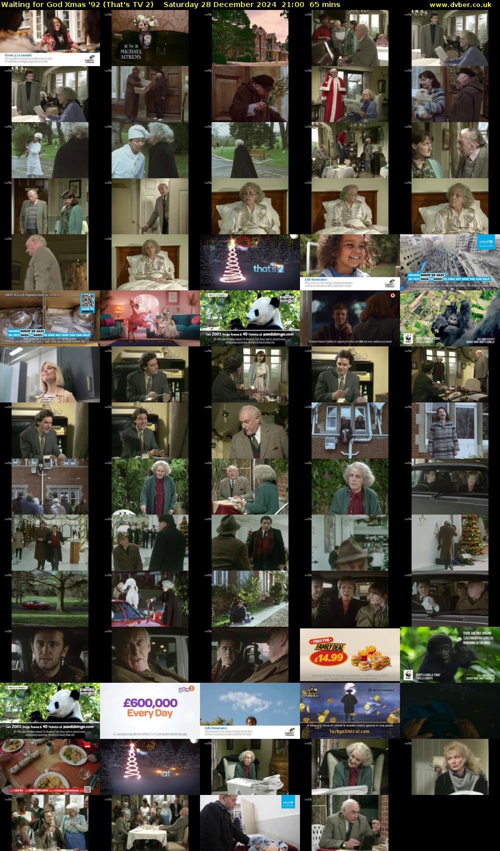 Waiting for God Xmas '92 (That's TV 2) Saturday 28 December 2024 21:00 - 22:05