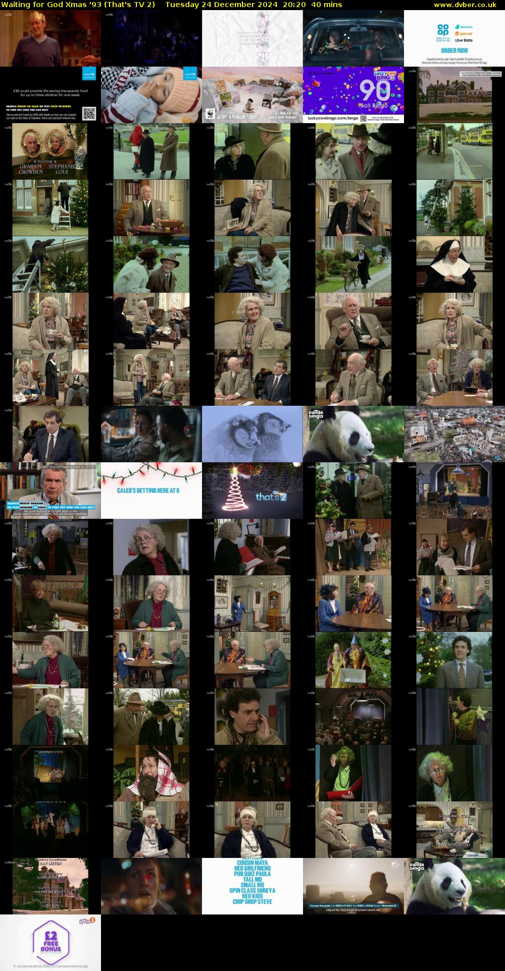 Waiting for God Xmas '93 (That's TV 2) Tuesday 24 December 2024 20:20 - 21:00