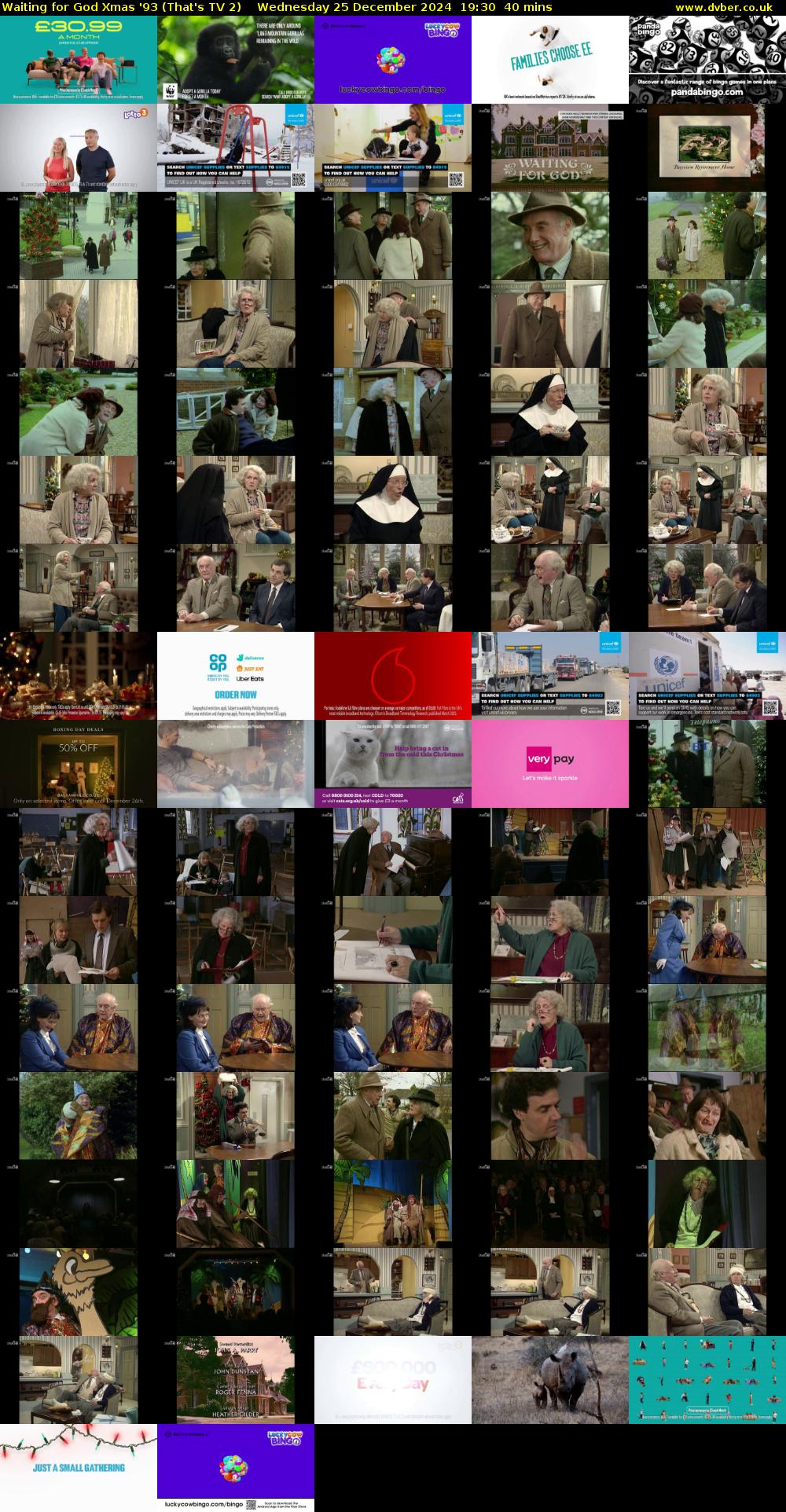 Waiting for God Xmas '93 (That's TV 2) Wednesday 25 December 2024 19:30 - 20:10