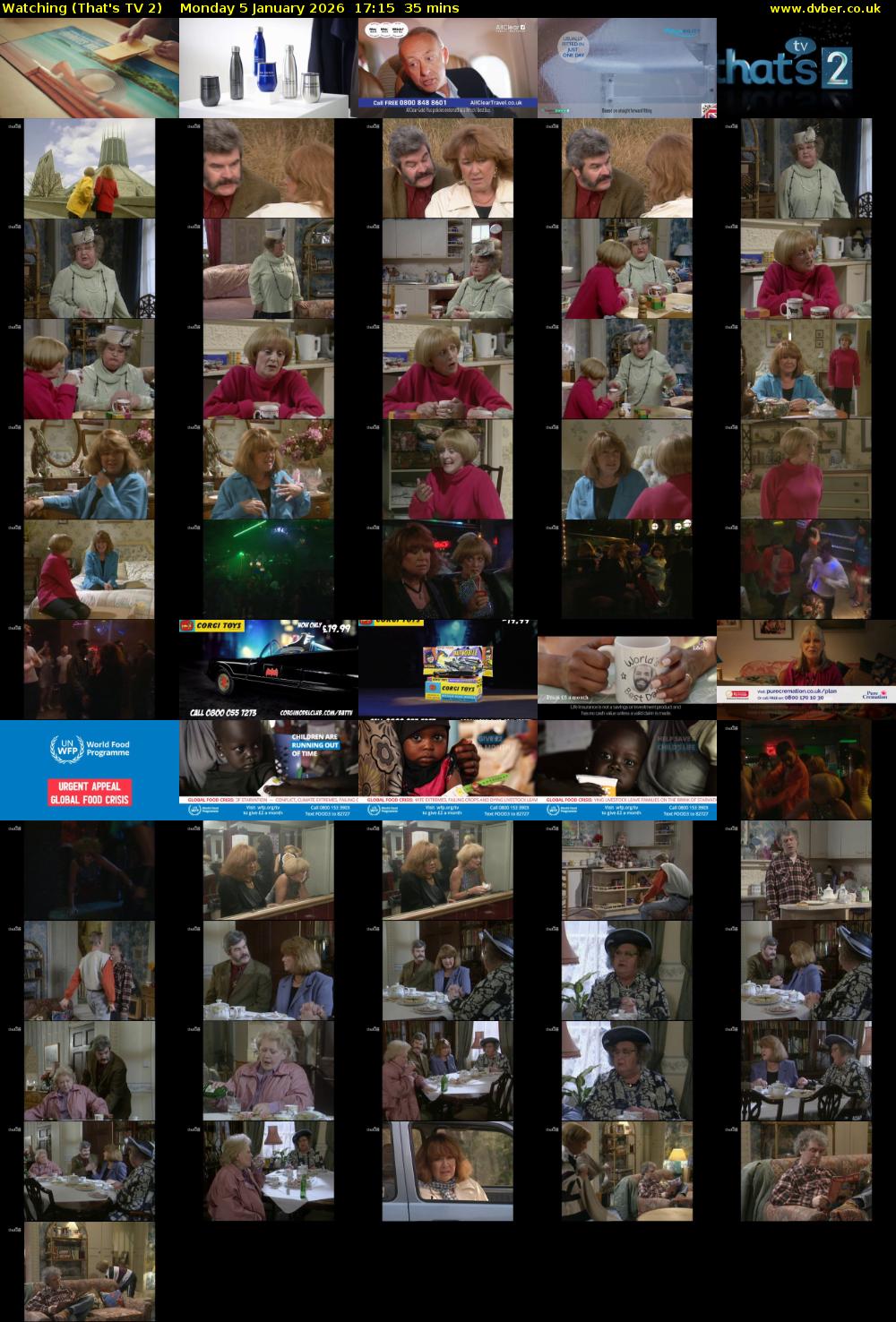 Watching (That's TV 2) Monday 5 January 2026 17:15 - 17:50