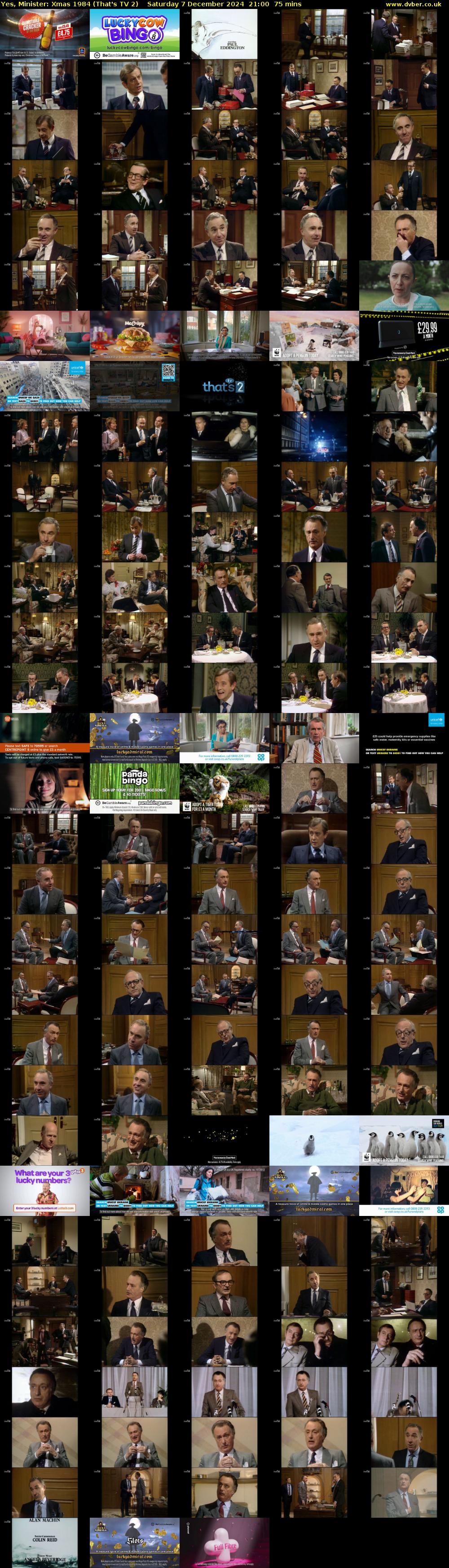 Yes, Minister: Xmas 1984 (That's TV 2) Saturday 7 December 2024 21:00 - 22:15