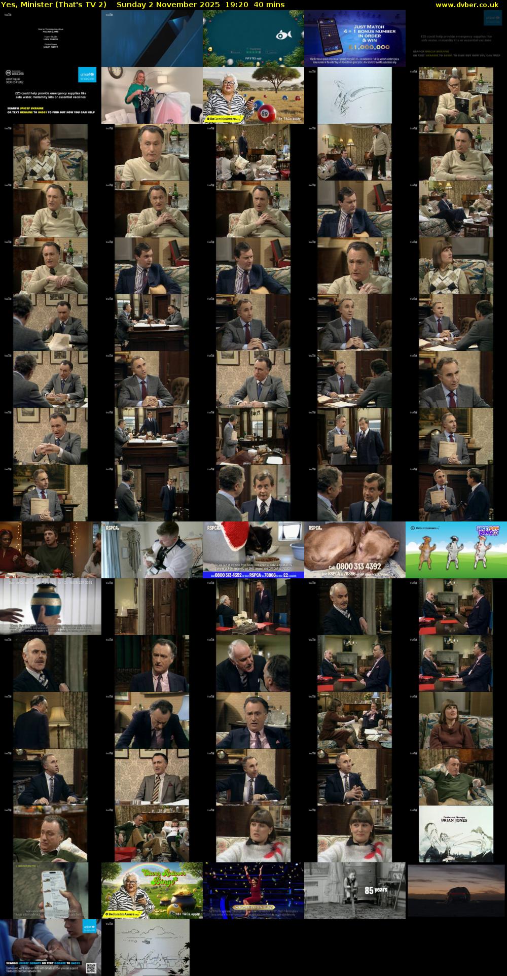 Yes, Minister (That's TV 2) Sunday 2 November 2025 19:20 - 20:00
