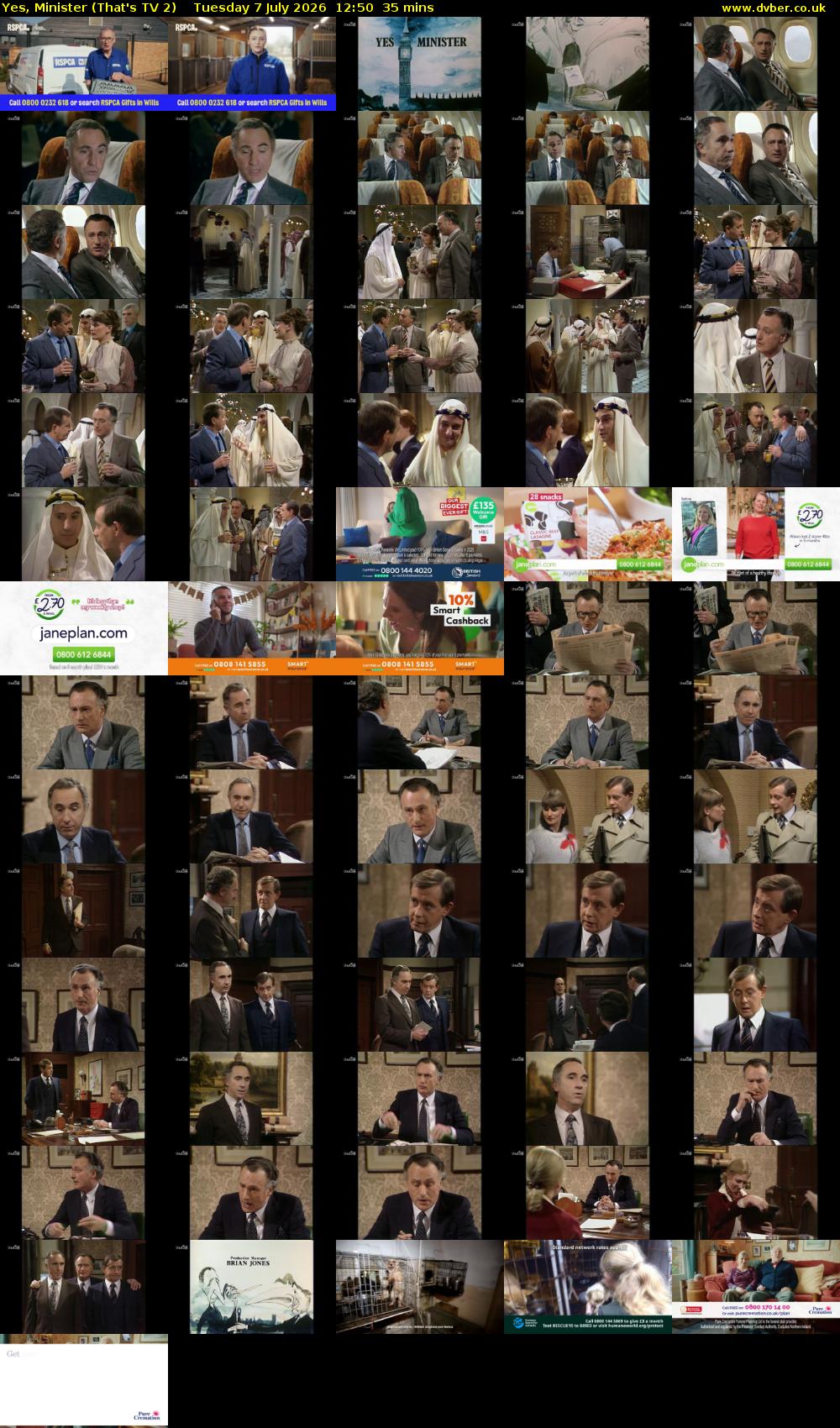Yes, Minister (That's TV 2) Tuesday 7 July 2026 12:50 - 13:25