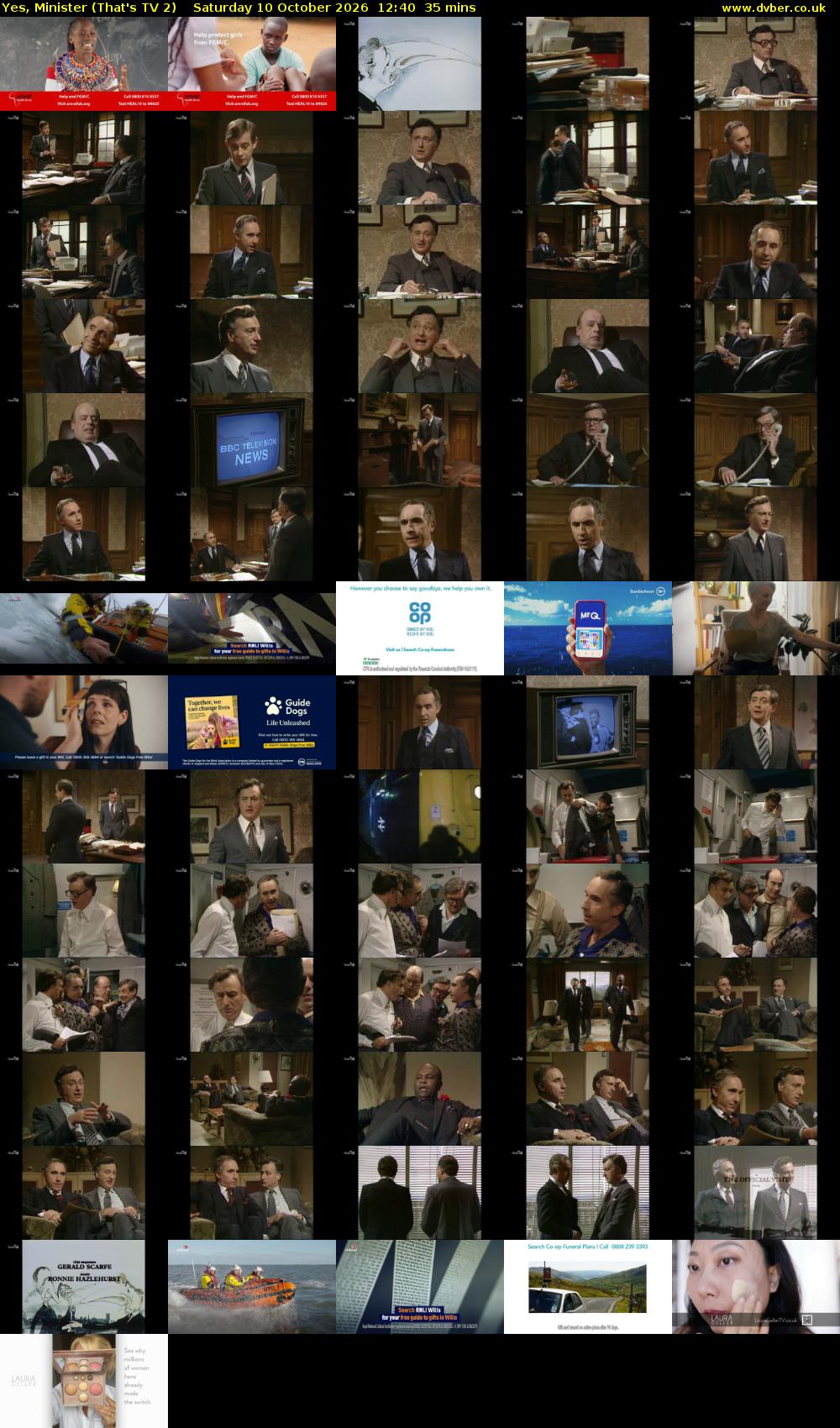 Yes, Minister (That's TV 2) Saturday 10 October 2026 12:40 - 13:15