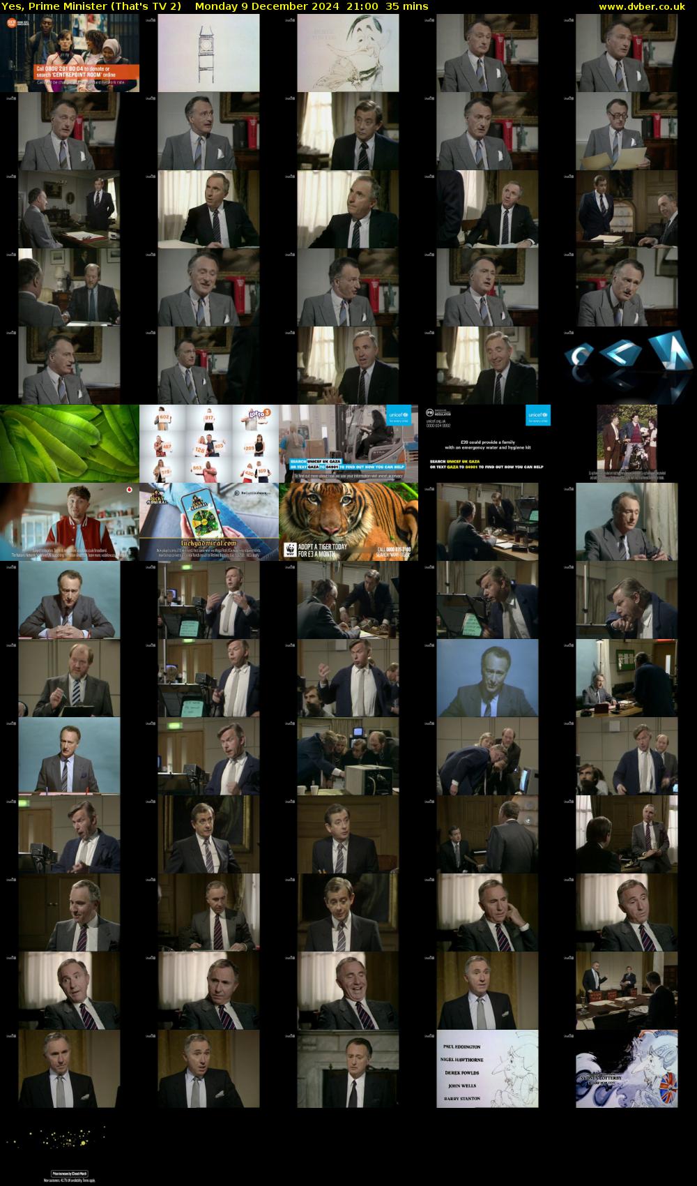 Yes, Prime Minister (That's TV 2) Monday 9 December 2024 21:00 - 21:35