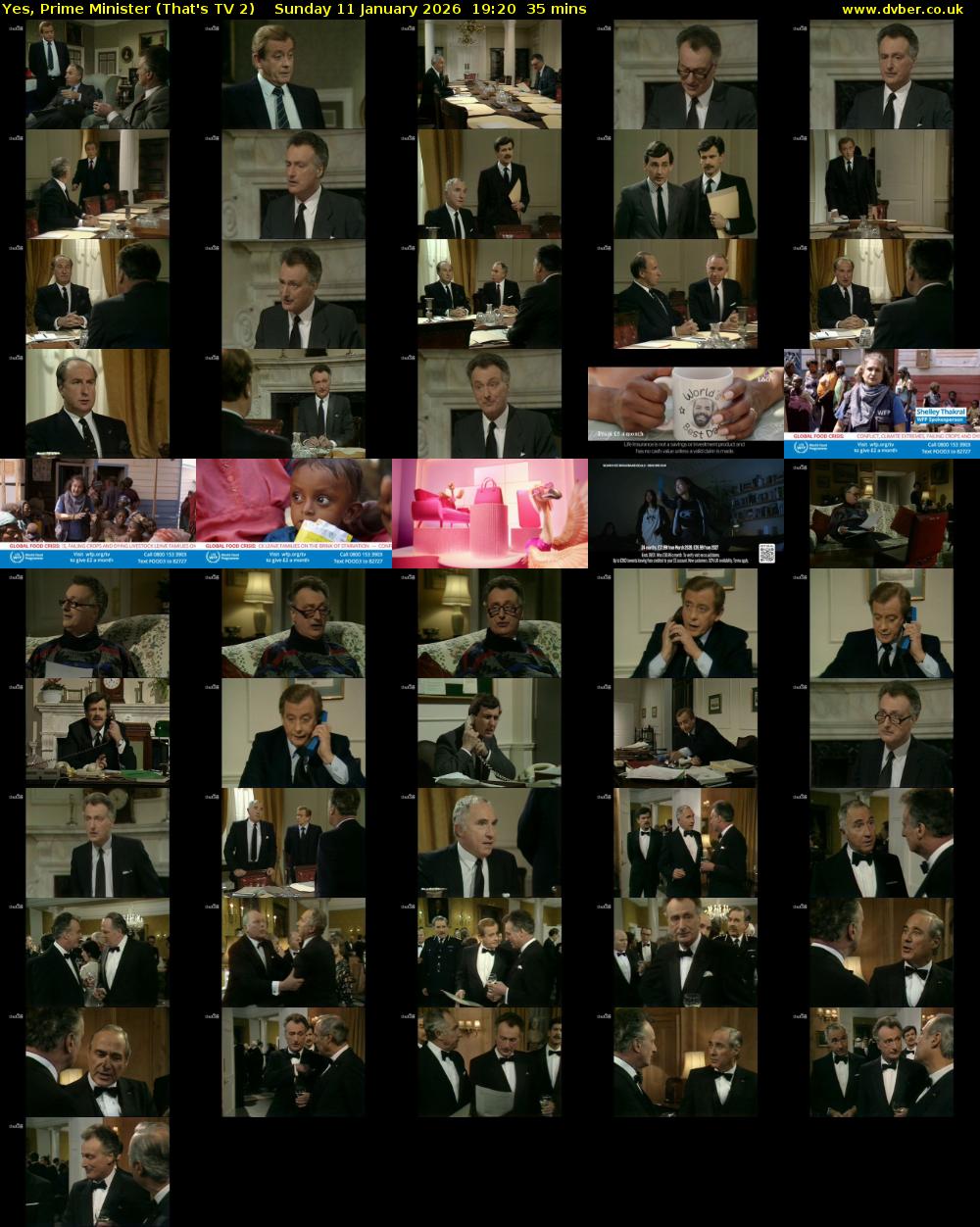 Yes, Prime Minister (That's TV 2) Sunday 11 January 2026 19:20 - 19:55