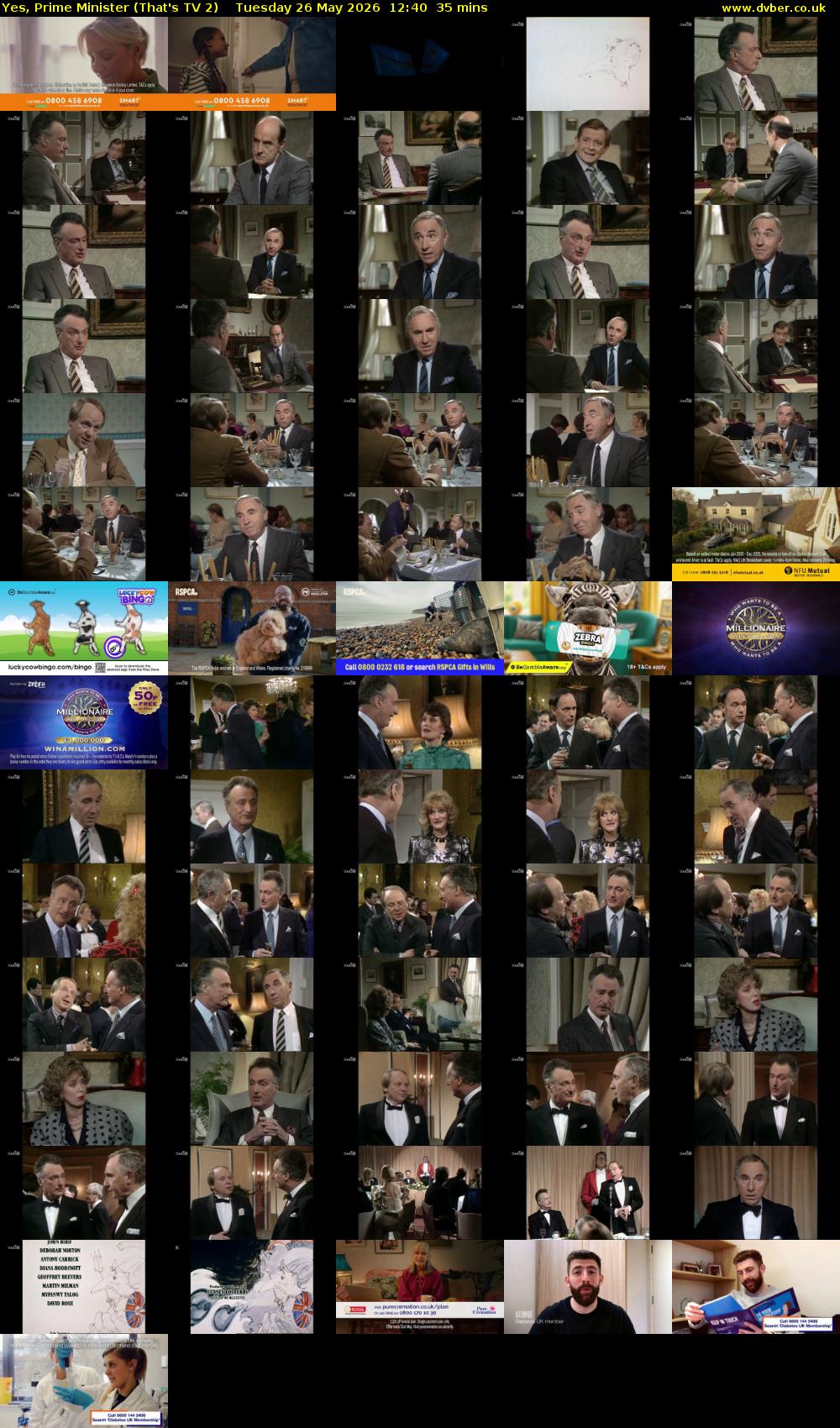 Yes, Prime Minister (That's TV 2) Tuesday 26 May 2026 12:40 - 13:15