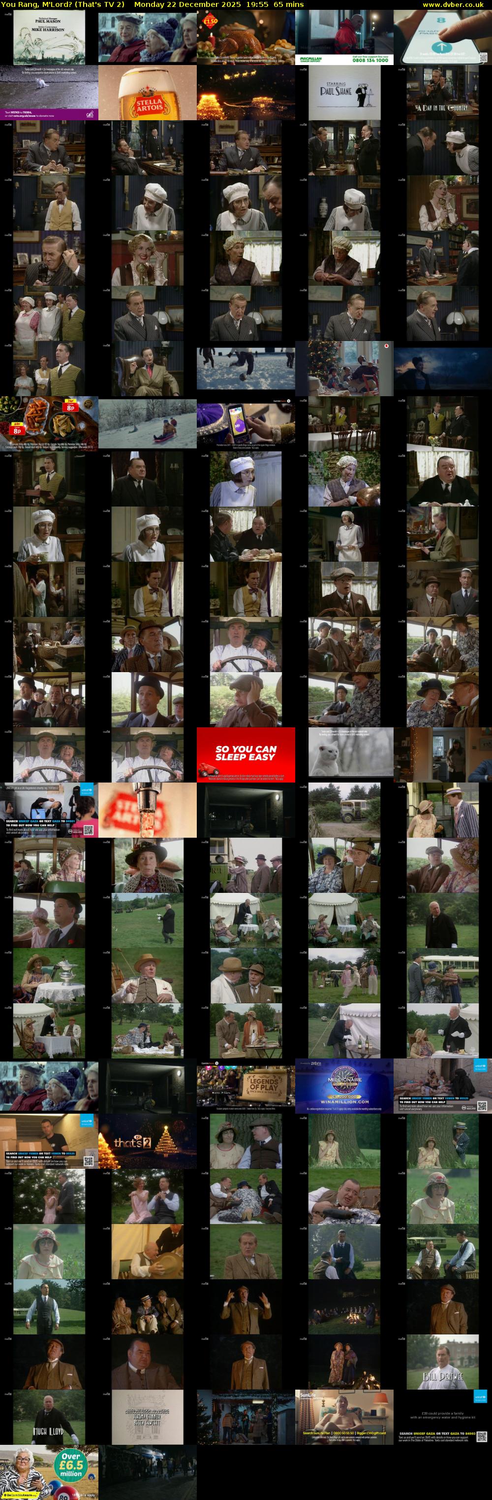 You Rang, M'Lord? (That's TV 2) Monday 22 December 2025 19:55 - 21:00