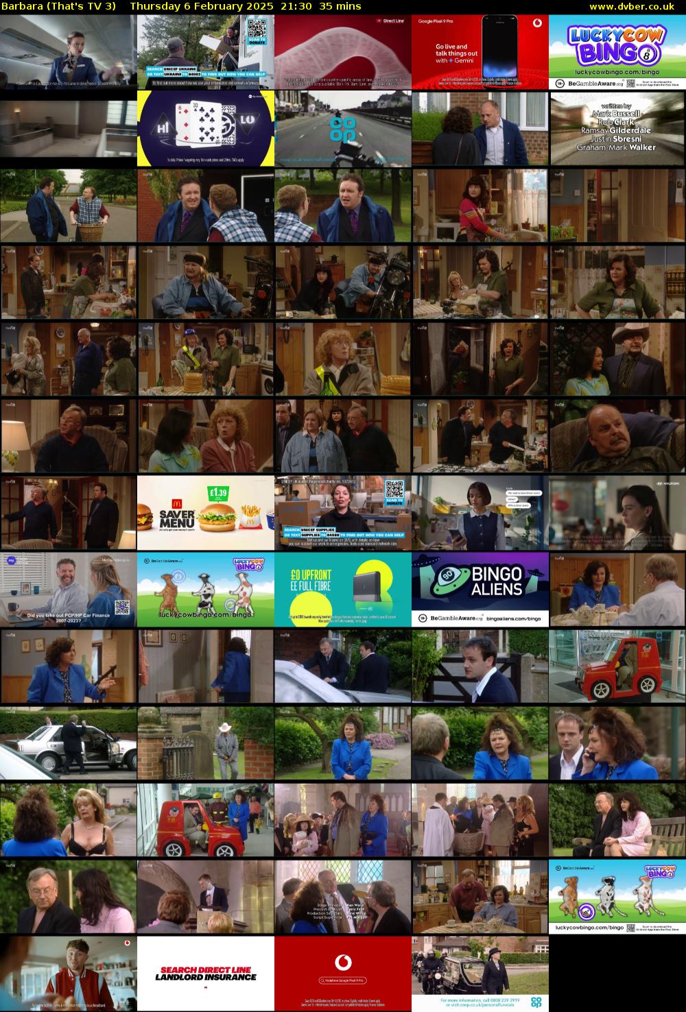 Barbara (That's TV 3) Thursday 6 February 2025 21:30 - 22:05