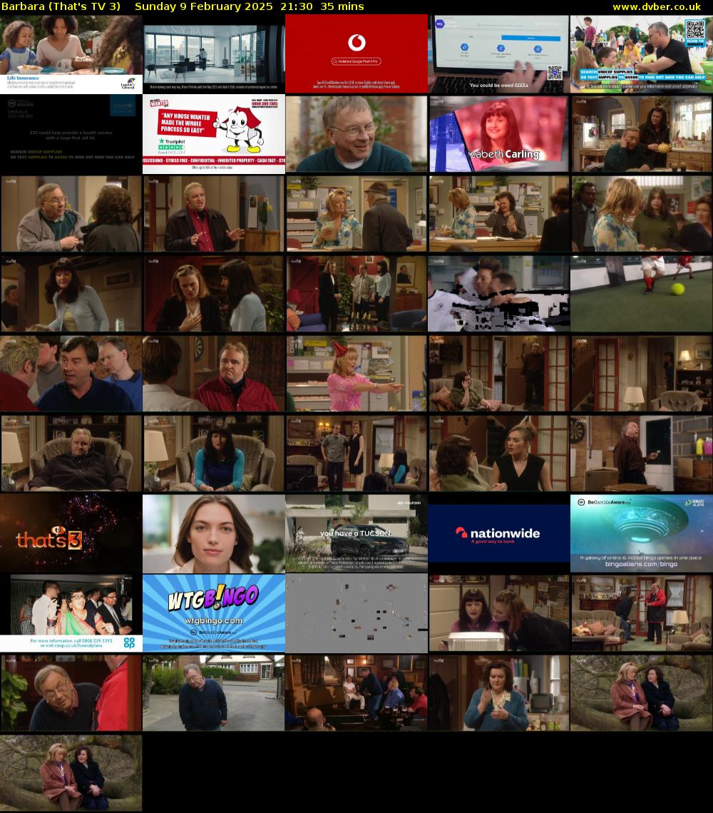 Barbara (That's TV 3) Sunday 9 February 2025 21:30 - 22:05