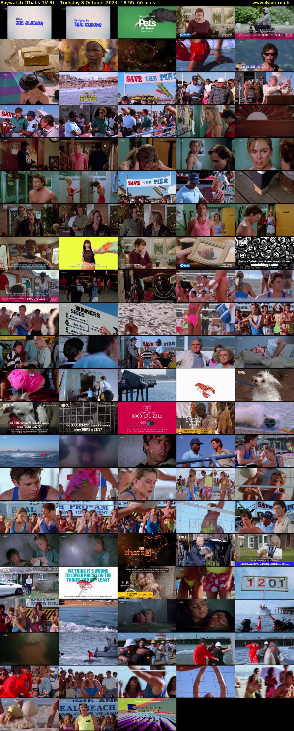 Baywatch (That's TV 3) Tuesday 8 October 2024 18:55 - 19:55