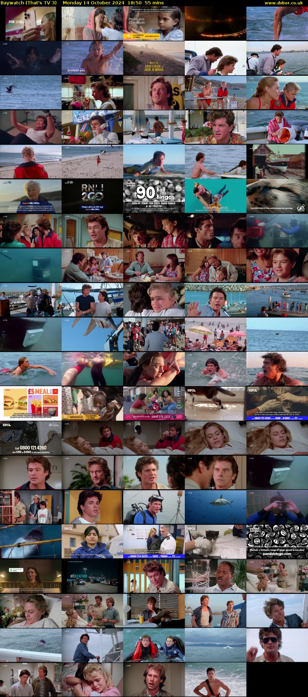 Baywatch (That's TV 3) Monday 14 October 2024 18:50 - 19:45
