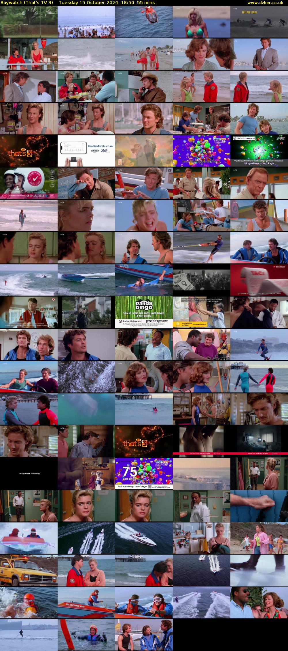 Baywatch (That's TV 3) Tuesday 15 October 2024 18:50 - 19:45