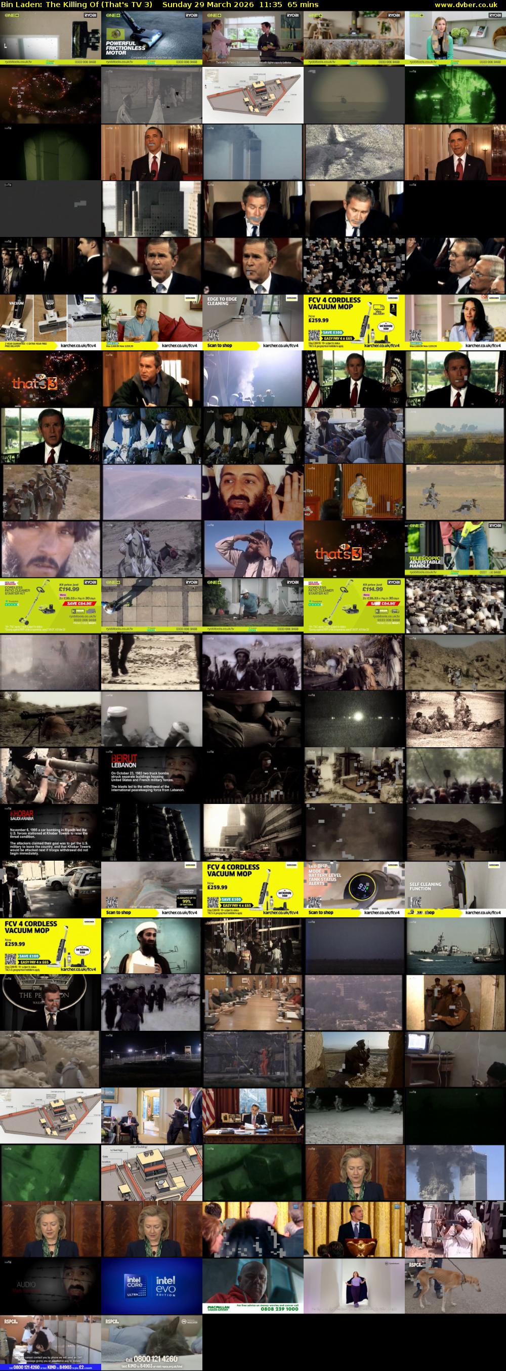 Bin Laden: The Killing Of (That's TV 3) Sunday 29 March 2026 11:35 - 12:40
