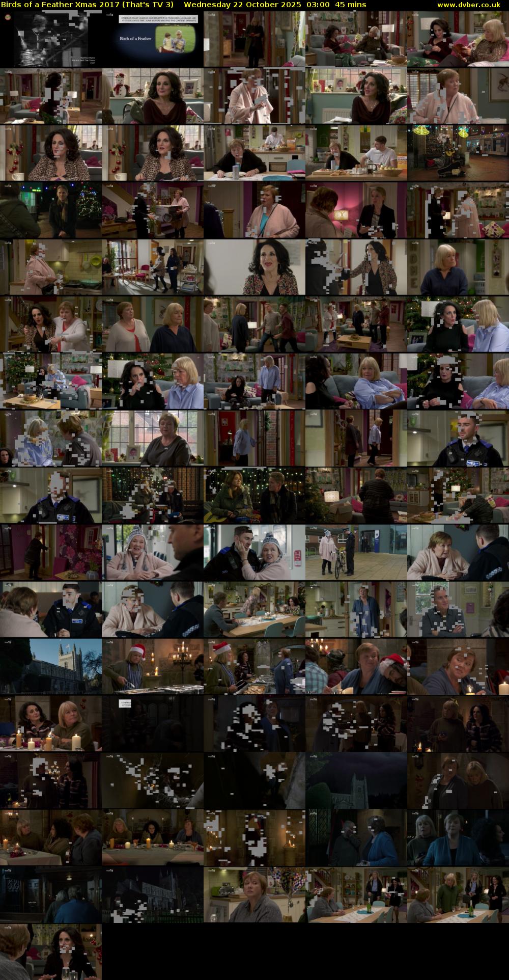 Birds of a Feather Xmas 2017 (That's TV 3) Wednesday 22 October 2025 03:00 - 03:45