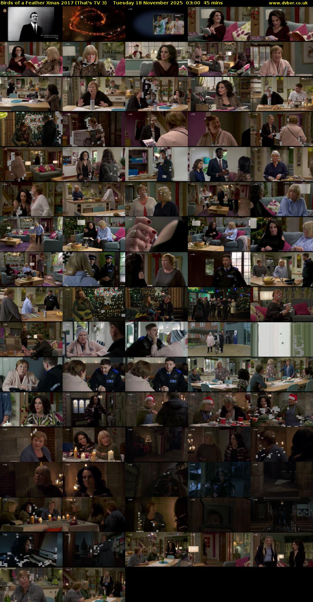 Birds of a Feather Xmas 2017 (That's TV 3) Tuesday 18 November 2025 03:00 - 03:45