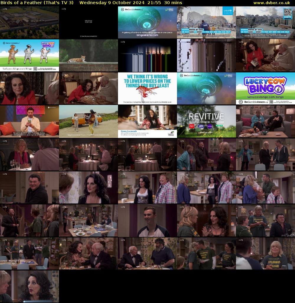 Birds of a Feather (That's TV 3) Wednesday 9 October 2024 21:55 - 22:25
