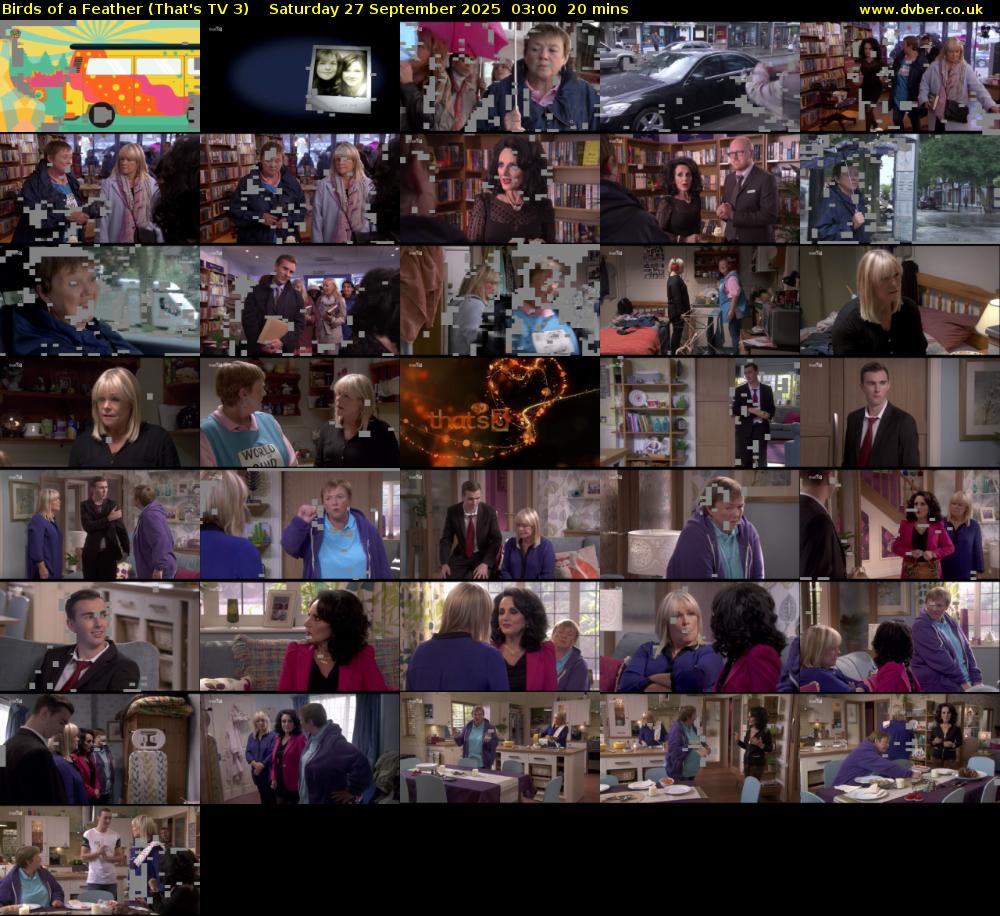 Birds of a Feather (That's TV 3) Saturday 27 September 2025 03:00 - 03:20