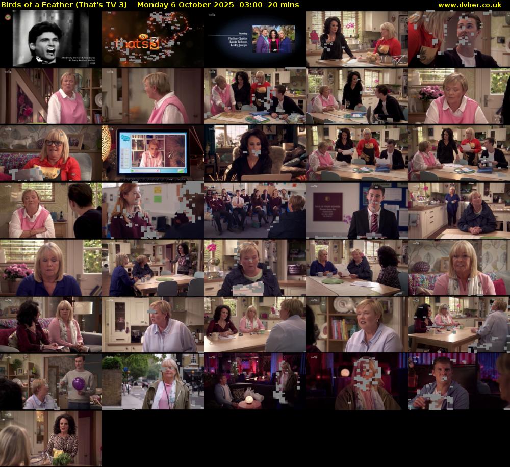 Birds of a Feather (That's TV 3) Monday 6 October 2025 03:00 - 03:20