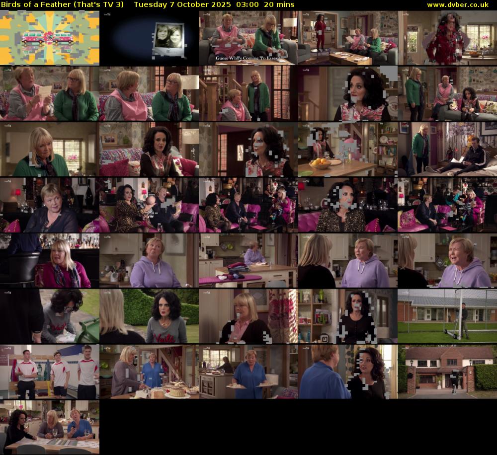 Birds of a Feather (That's TV 3) Tuesday 7 October 2025 03:00 - 03:20