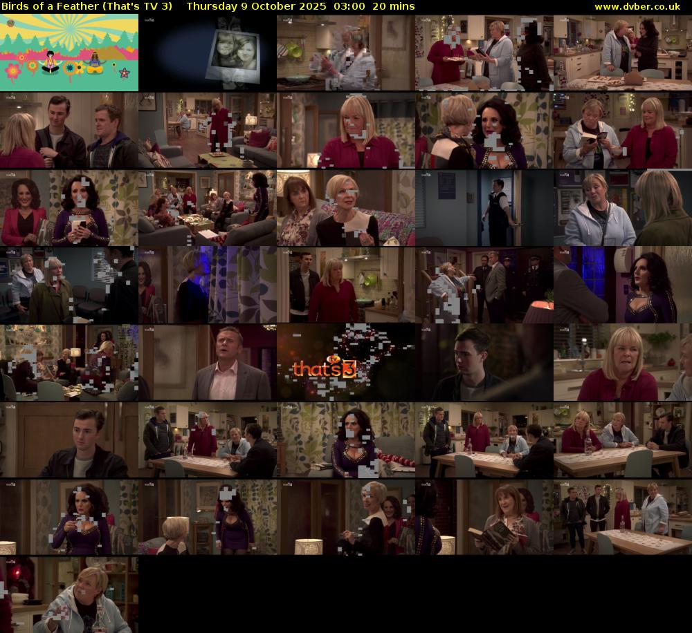 Birds of a Feather (That's TV 3) Thursday 9 October 2025 03:00 - 03:20