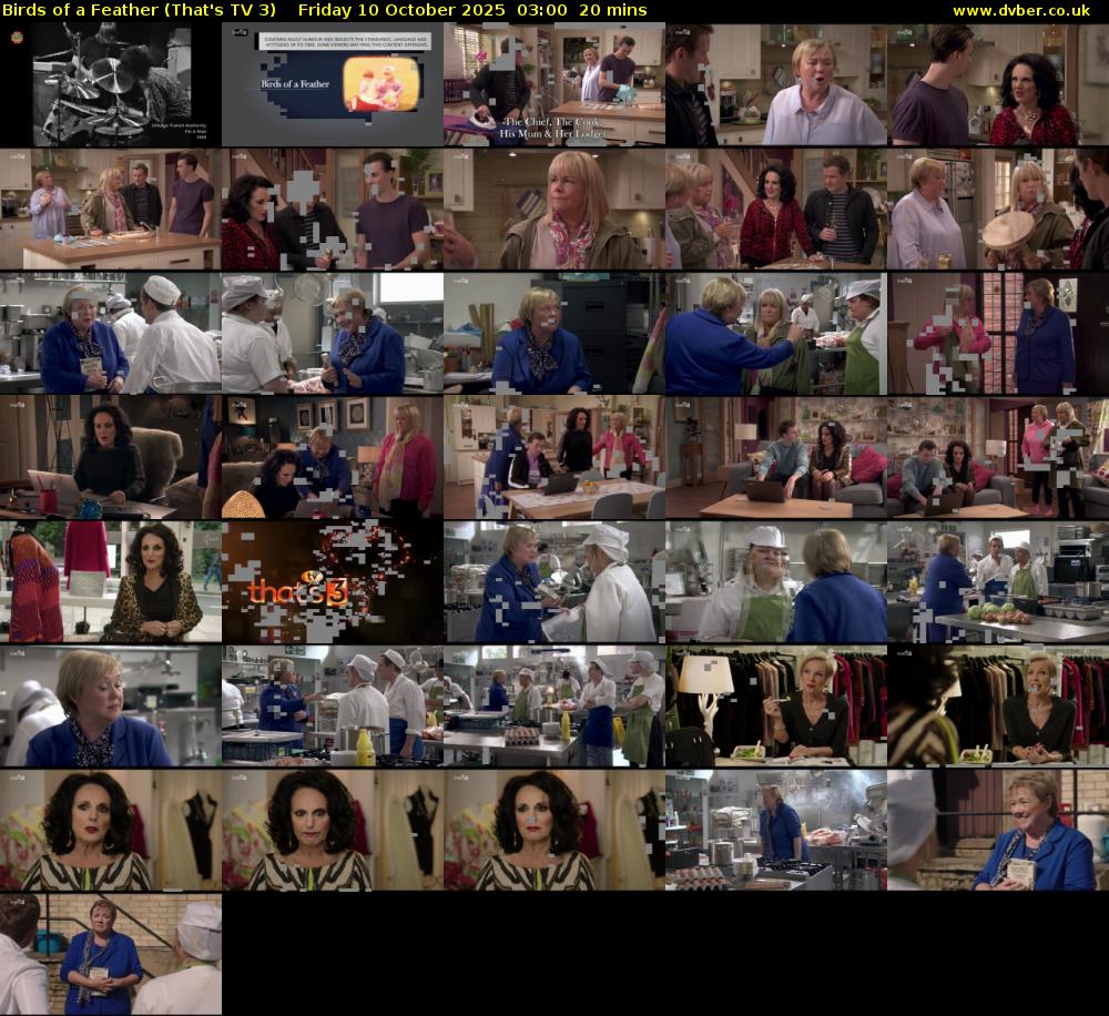 Birds of a Feather (That's TV 3) Friday 10 October 2025 03:00 - 03:20