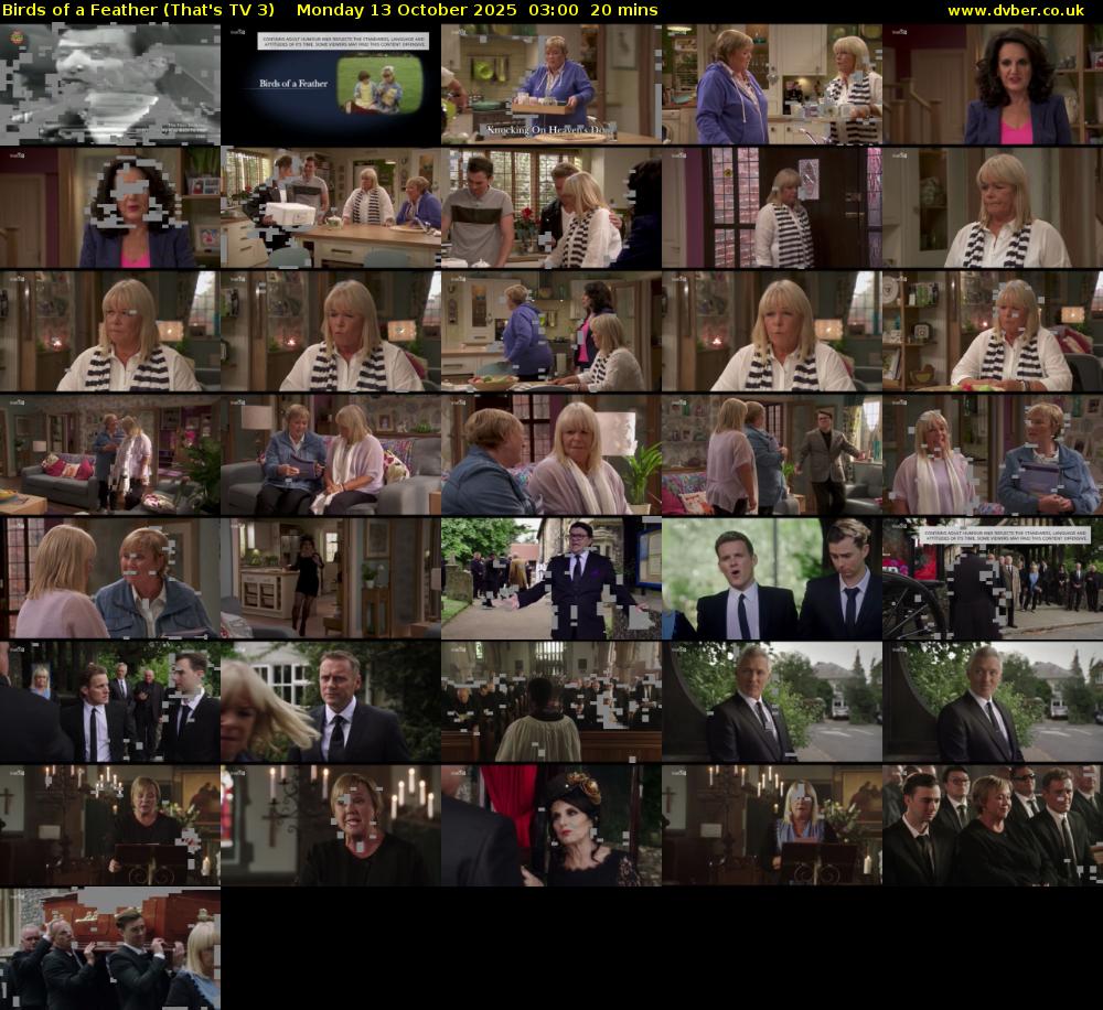 Birds of a Feather (That's TV 3) Monday 13 October 2025 03:00 - 03:20