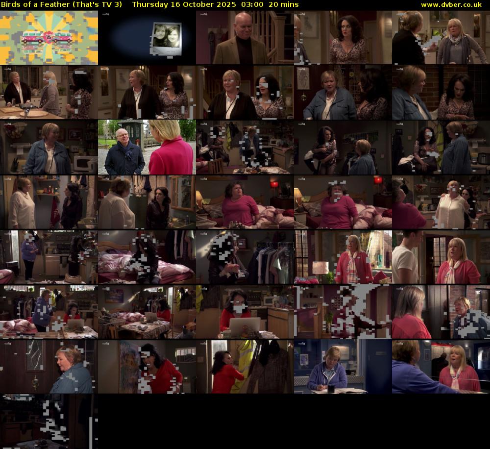 Birds of a Feather (That's TV 3) Thursday 16 October 2025 03:00 - 03:20