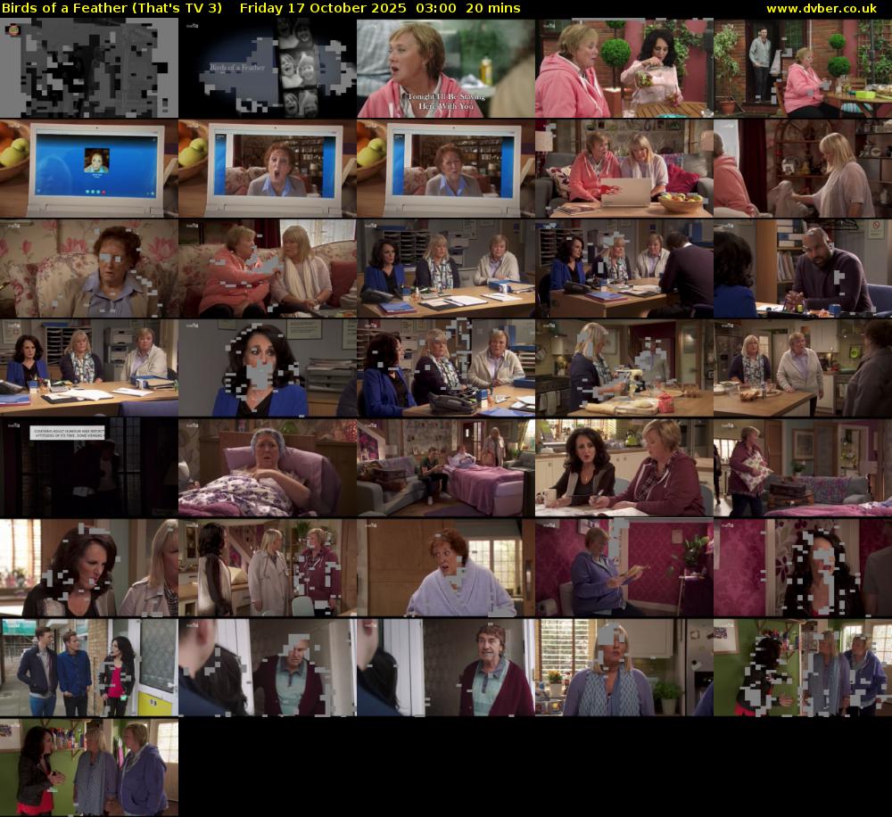 Birds of a Feather (That's TV 3) Friday 17 October 2025 03:00 - 03:20