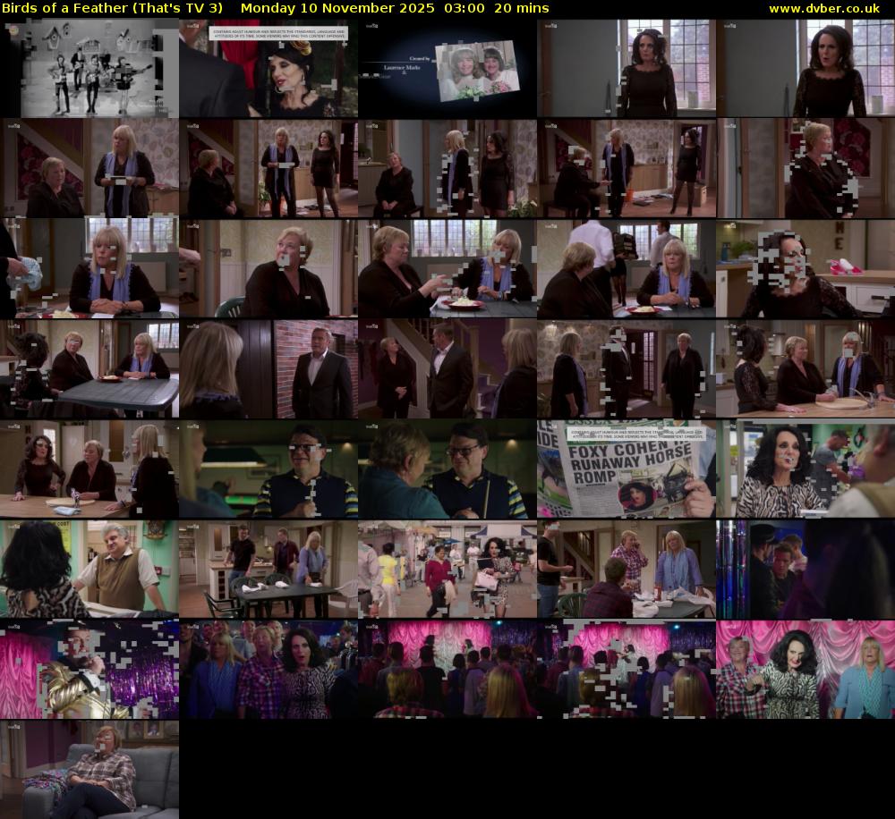 Birds of a Feather (That's TV 3) Monday 10 November 2025 03:00 - 03:20