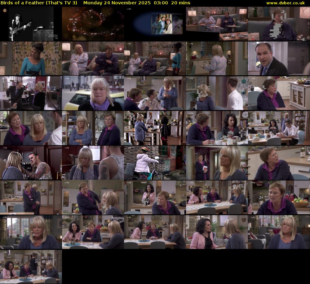 Birds of a Feather (That's TV 3) Monday 24 November 2025 03:00 - 03:20