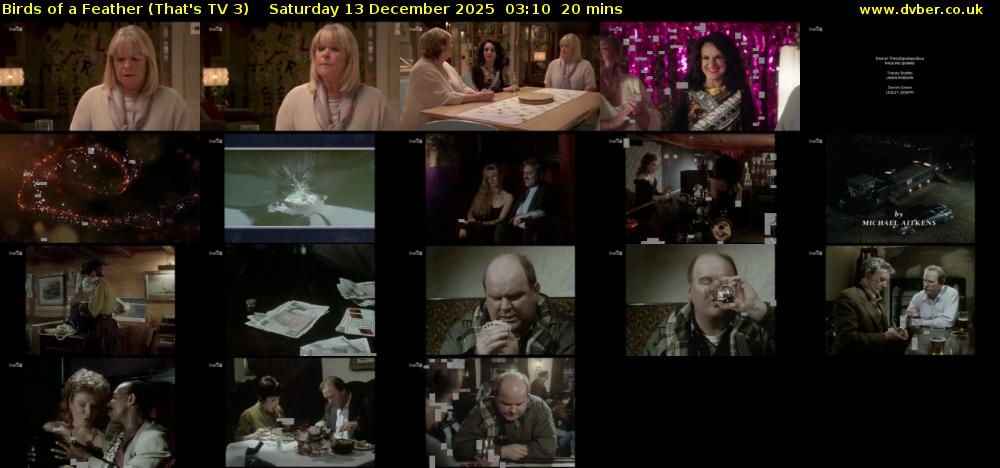 Birds of a Feather (That's TV 3) Saturday 13 December 2025 03:10 - 03:30
