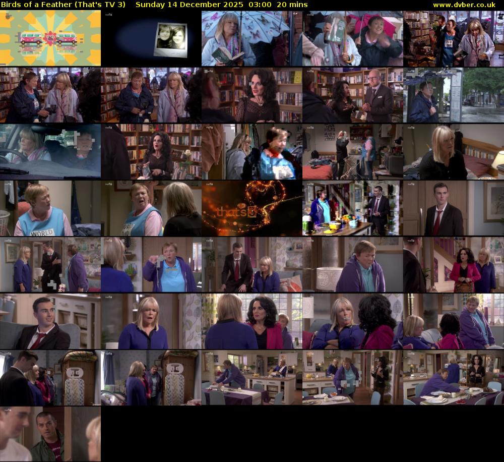 Birds of a Feather (That's TV 3) Sunday 14 December 2025 03:00 - 03:20