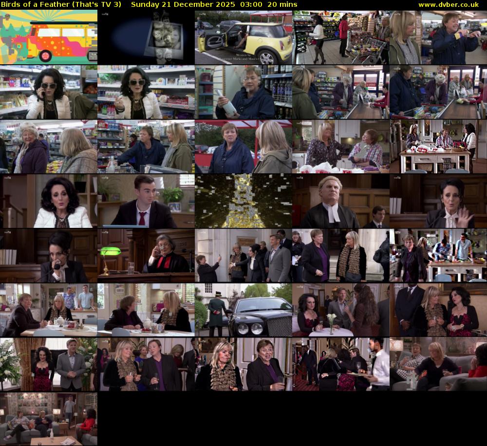 Birds of a Feather (That's TV 3) Sunday 21 December 2025 03:00 - 03:20