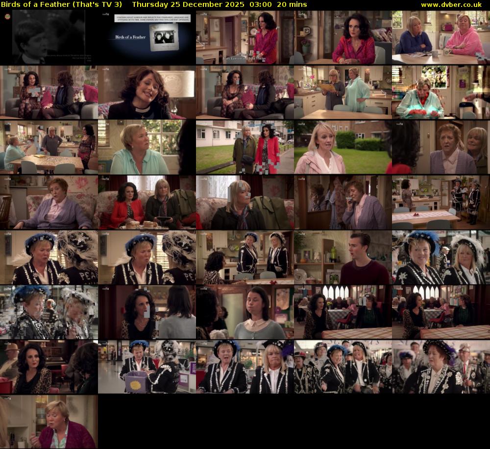 Birds of a Feather (That's TV 3) Thursday 25 December 2025 03:00 - 03:20