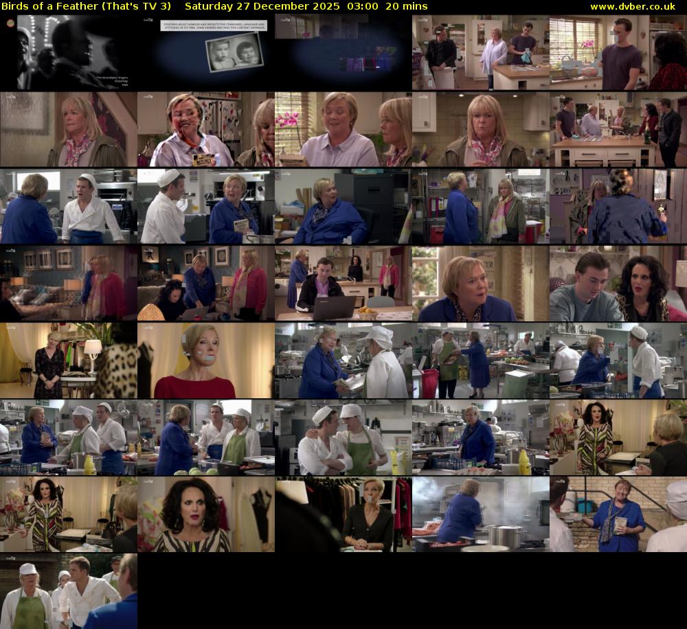 Birds of a Feather (That's TV 3) Saturday 27 December 2025 03:00 - 03:20