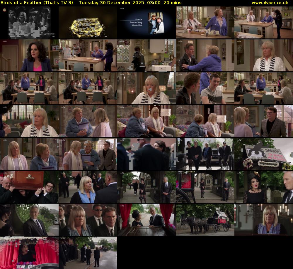 Birds of a Feather (That's TV 3) Tuesday 30 December 2025 03:00 - 03:20