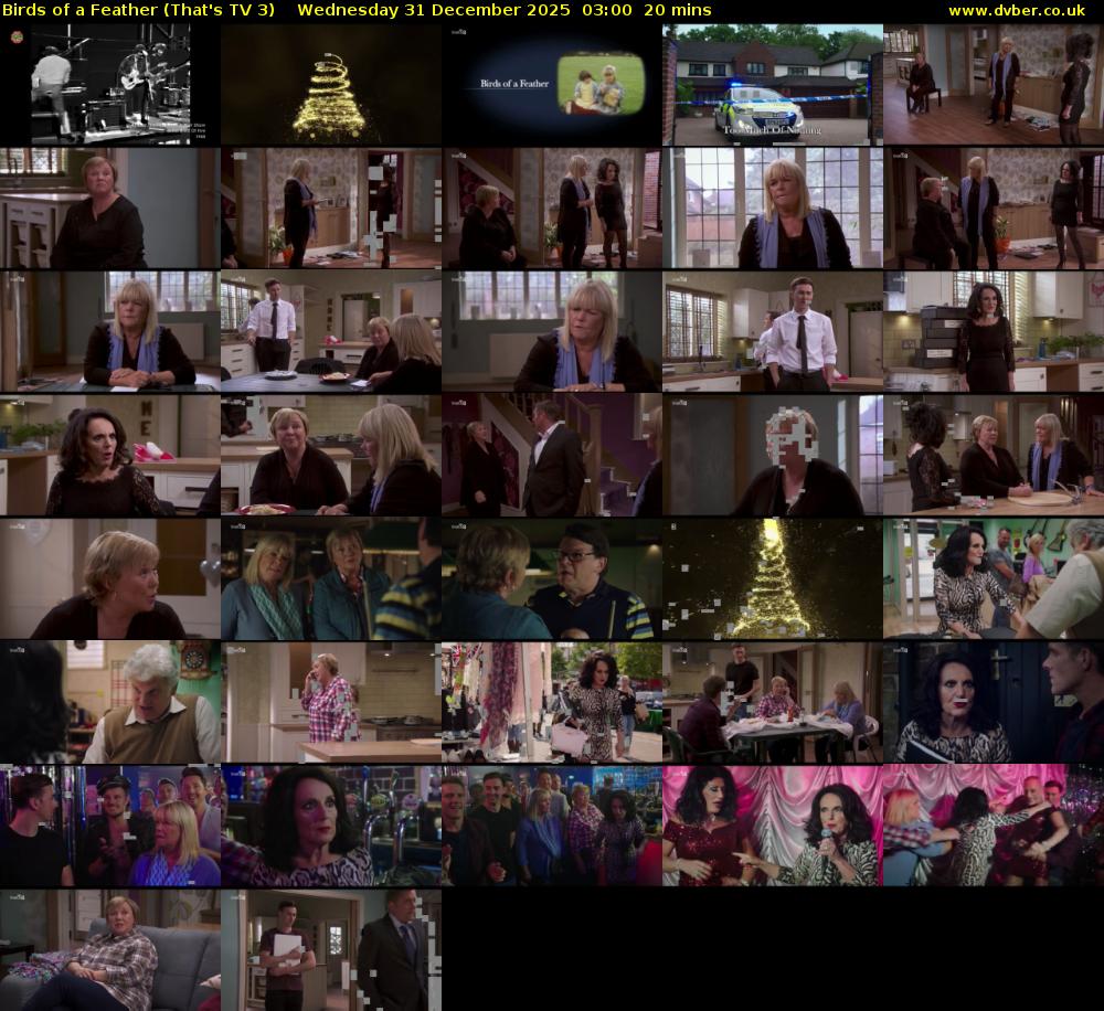 Birds of a Feather (That's TV 3) Wednesday 31 December 2025 03:00 - 03:20