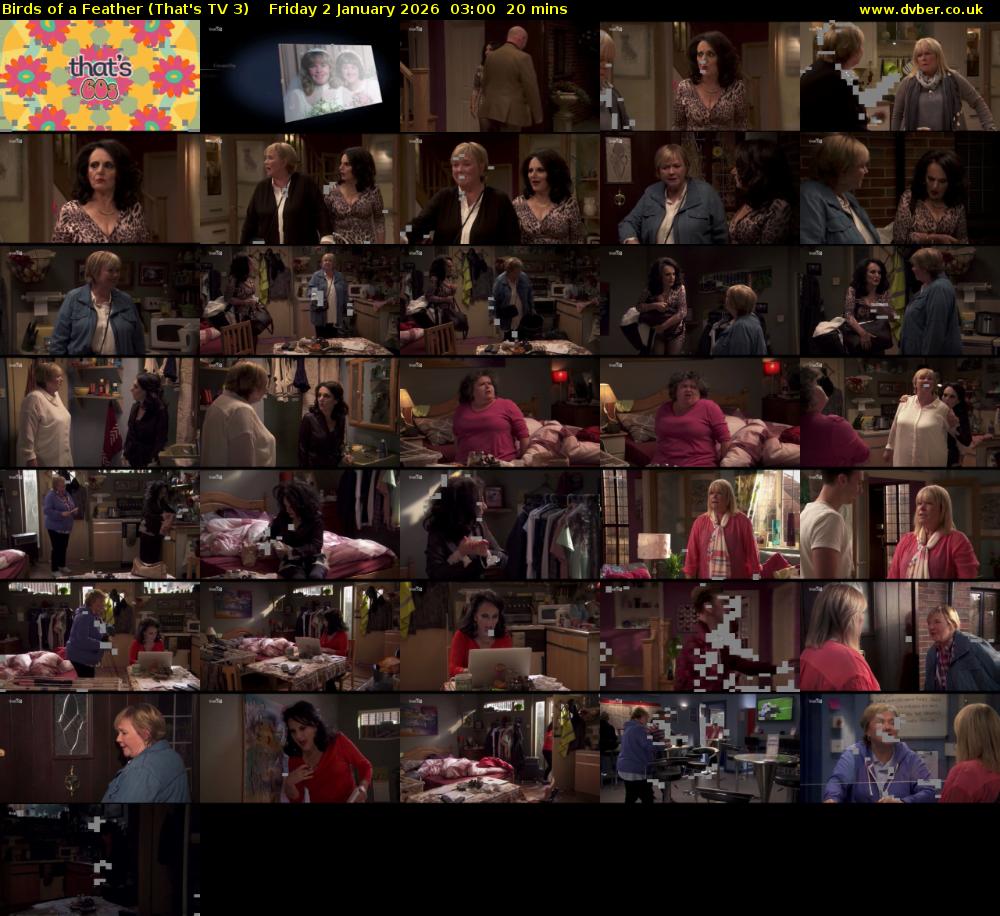 Birds of a Feather (That's TV 3) Friday 2 January 2026 03:00 - 03:20