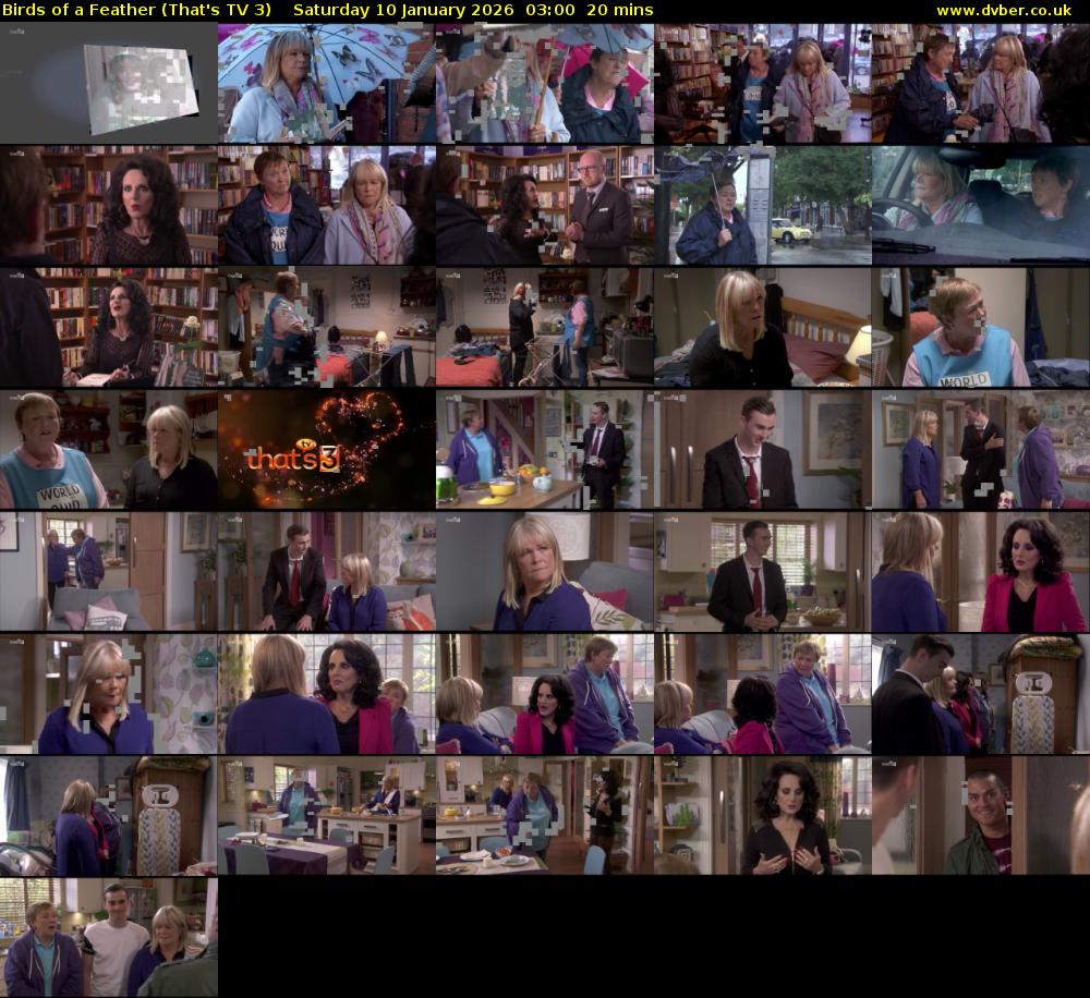 Birds of a Feather (That's TV 3) Saturday 10 January 2026 03:00 - 03:20