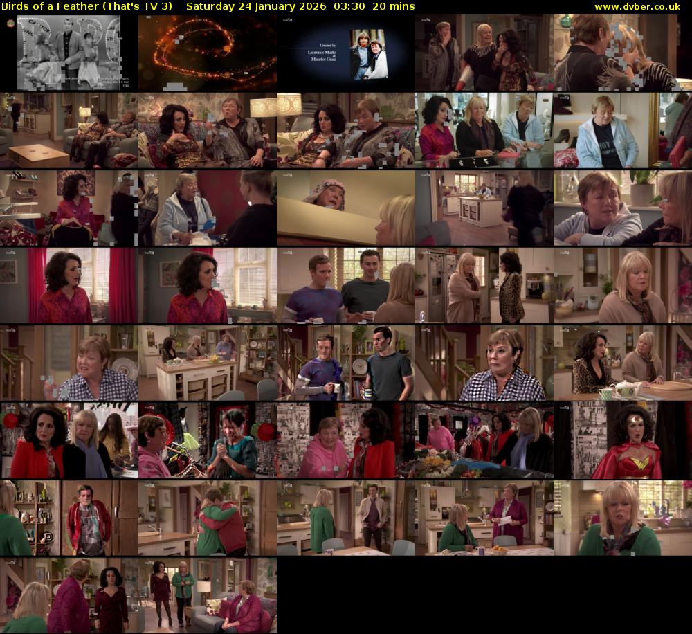 Birds of a Feather (That's TV 3) Saturday 24 January 2026 03:30 - 03:50