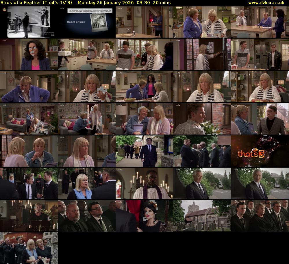 Birds of a Feather (That's TV 3) Monday 26 January 2026 03:30 - 03:50