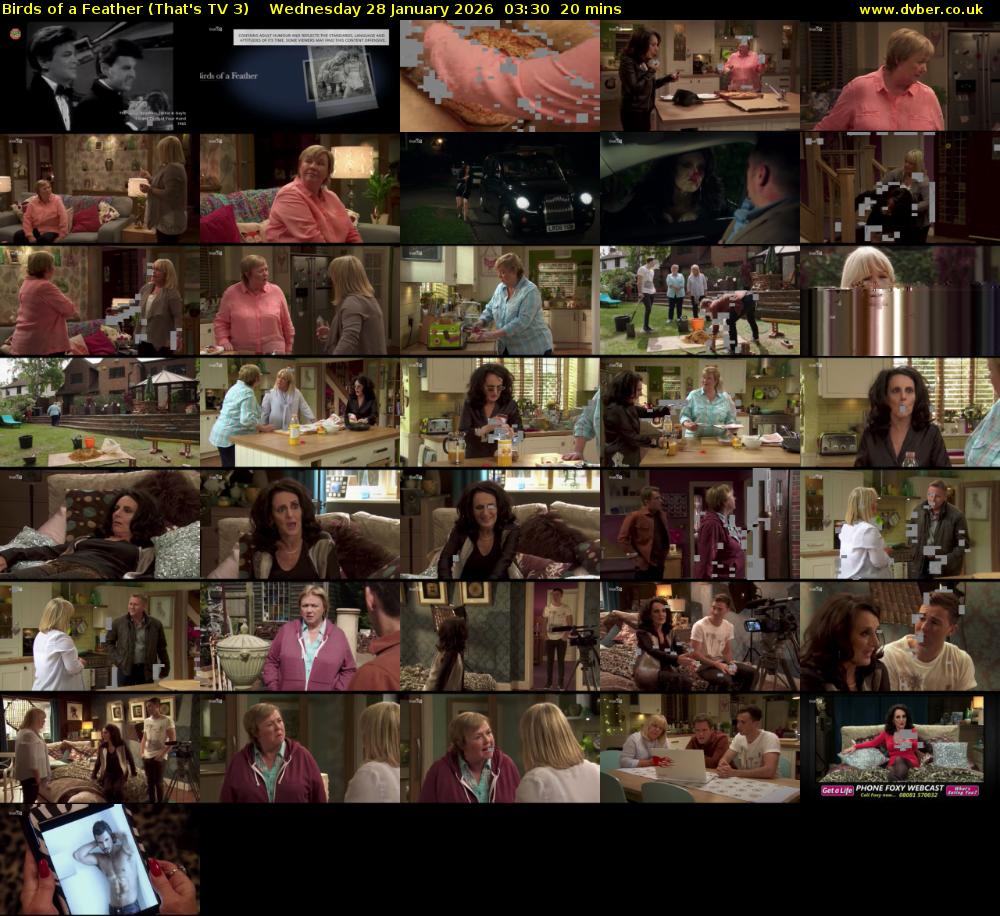 Birds of a Feather (That's TV 3) Wednesday 28 January 2026 03:30 - 03:50